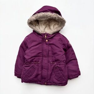 OshKosh B'gosh Plum Hooded Jacket